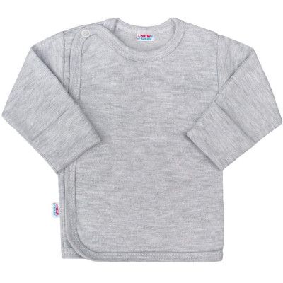 Kojenecká košilka New Baby Classic II šedá, 56 (0-3m)