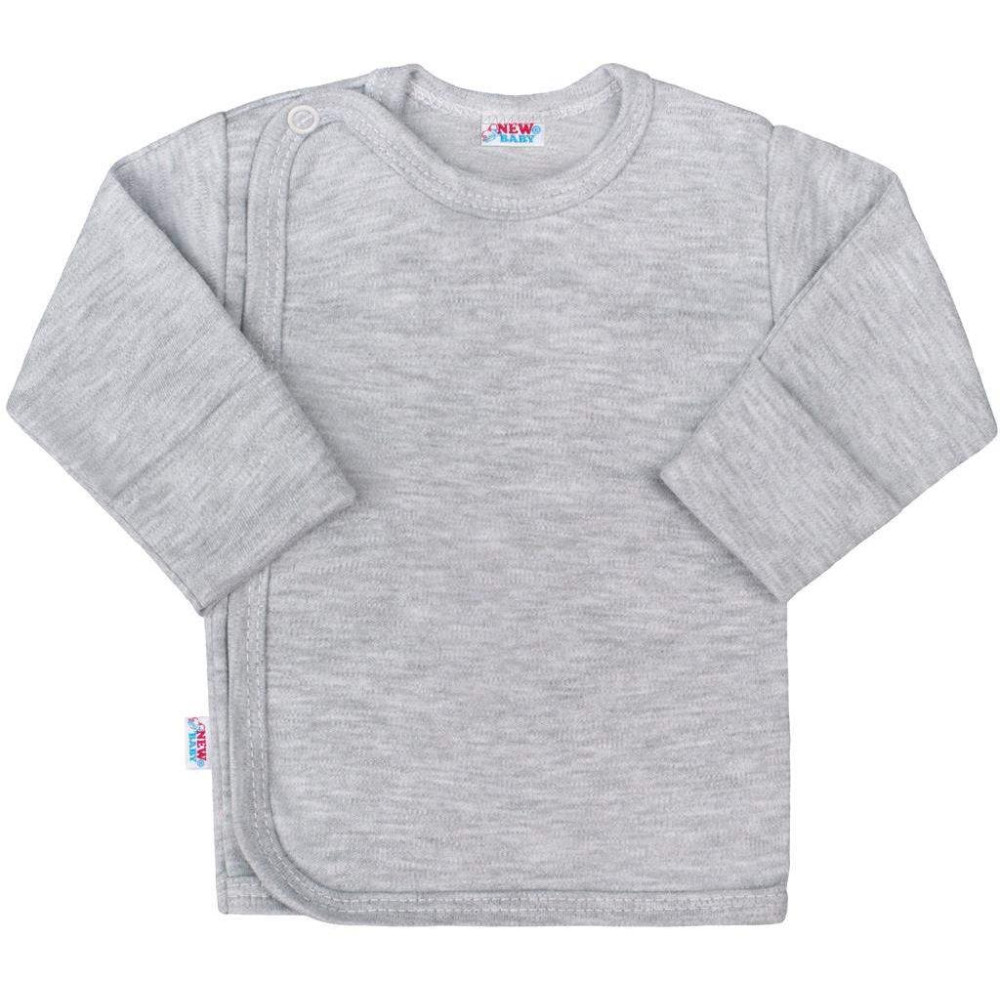 Kojenecká košilka New Baby Classic II šedá, 56 (0-3m)