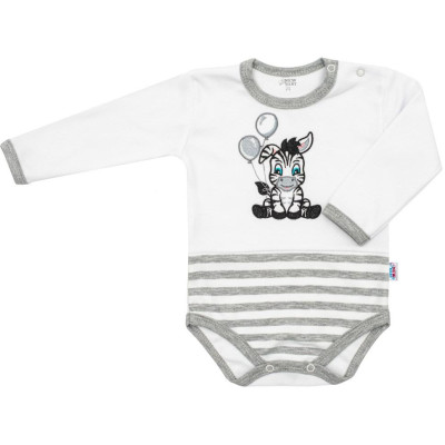 Kojenecké bavlněné body New Baby Zebra exclusive, 86 (12-18m)