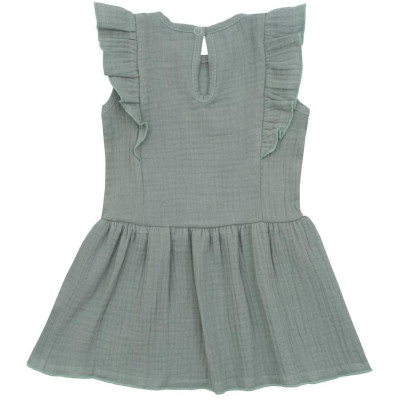 Kojenecké mušelínové šaty New Baby Summer Nature Collection mátové, 56 (0-3m)