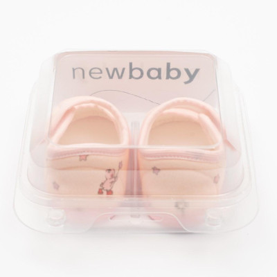 Kojenecké capáčky New Baby holka růžová 0-3 m, 0-3 m