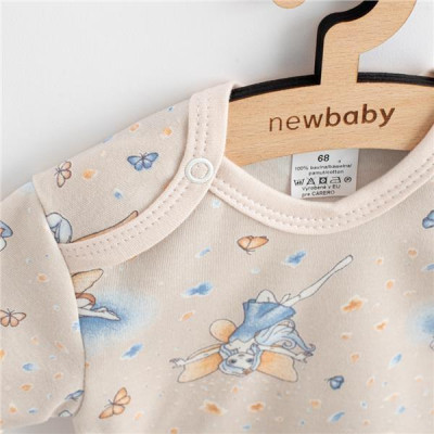 Kojenecké bavlněné tričko s krátkým rukávem New Baby Víla, 56 (0-3m)