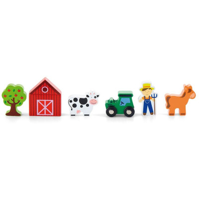 Dětské dřevěné figurky Viga Farma