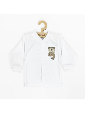 Kojenecký bavlněný kabátek New Baby Polar Bear, 56 (0-3m)