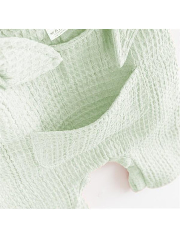 Kojenecké mušelínové lacláčky New Baby Comfort clothes šalvějová, 56 (0-3m)