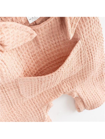 Kojenecké mušelínové lacláčky New Baby Comfort clothes růžová, 62 (3-6m)