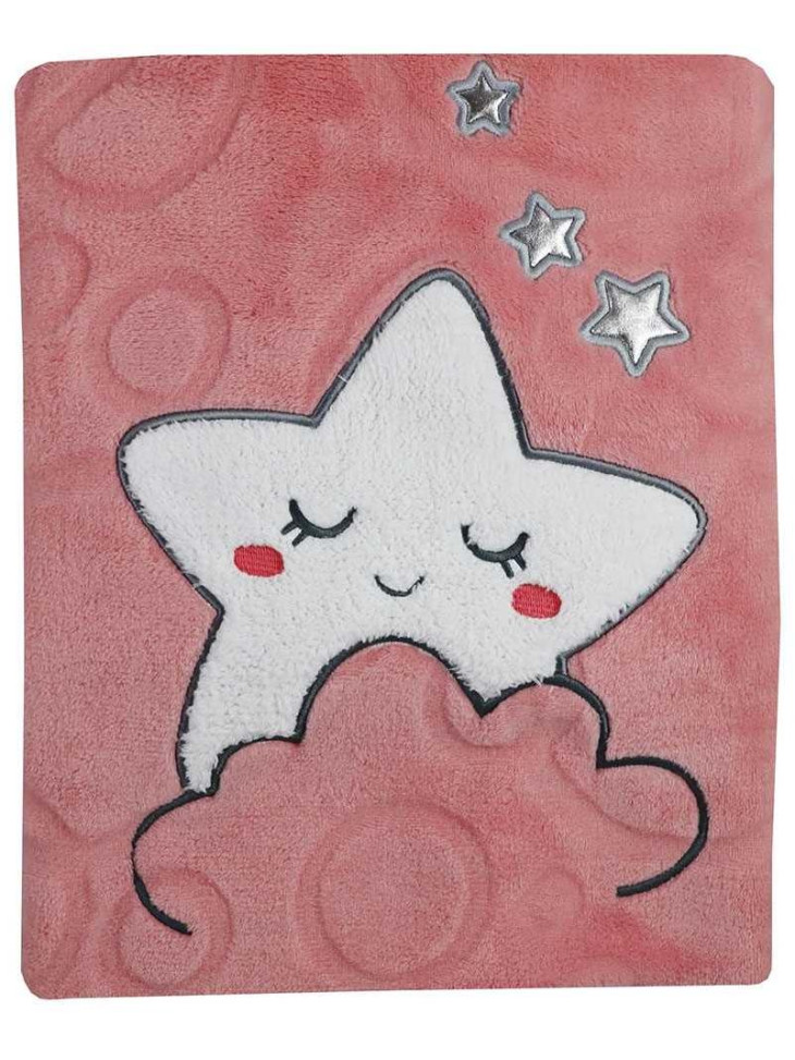 Dětská deka Koala Sleeping Star pink