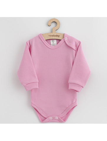 Kojenecké bavlněné body New Baby Casually dressed růžová, 80 (9-12m)