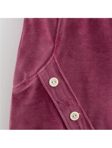 Kojenecké semiškové tepláčky New Baby Suede clothes růžovo fialová, 62 (3-6m)