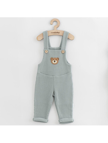 Kojenecké lacláčky New Baby Luxury clothing Oliver šedé, 56 (0-3m)